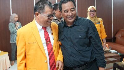 Pj Gubernur Sulsel Bahtiar Baharuddin Kobarkan Semangat Gotong Royong di Kampus UNM