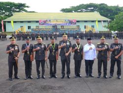 Penutupan Dikmata, Wabup Gowa Motivasi Prajurit TNI AD