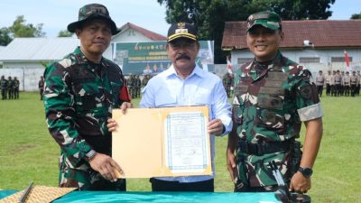 TMMD Ke-119 Kelar, Wabup Gowa: Terimakasih TNI