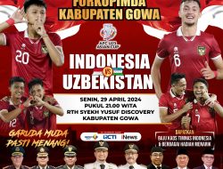 Dukung Garuda Muda, Pemkab Gowa Gelar Nobar Semifinal Piala Asia U-23