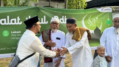 Bagi-Bagi Daging Kurban 88 Ekor Sapi dan 48 Ekor Kambing di Ring I Unit Operasi PT Pertamina Patra Niaga Sulawesi