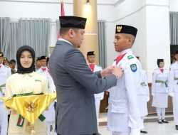 Pengukuhan Paskibraka Gowa, Bupati Adnan : Keluarkan Kemampuan Terbaikmu!