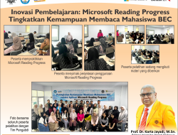 Peningkatan Kemampuan Membaca Mahasiswa Business English Communication dengan Microsoft Reading Progress