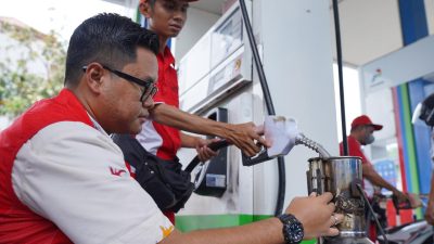 Pertamina Patra Niaga Regional Sulawesi Pastikan Pelayanan Prima Melalui Uji Tera Rutin di SPBU Sulselbar