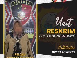 Reskrim Polsek Bontonompo Ungkap Peredaran Miras Botolan, 580 Botol Disita dari Pelaku