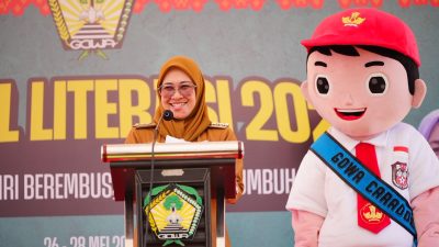 Bupati Gowa Nilai Festival Literasi Upaya Tumbuhkan Budaya Membaca di Masyarakat