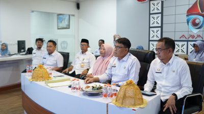 Pemaparan pada Penilaian Kinerja Aksi Konvergensi Penurunan Stunting, di Peace Room A’Kio, pada Rabu, 28 Mei 2025.