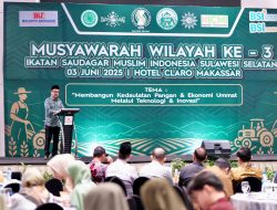 Muswil ISMI Sulsel 2025 Resmi Dibuka, Pemprov Dorong Kedaulatan Pangan Lewat Inovasi