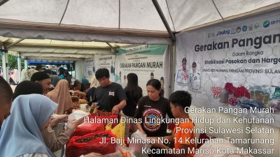 Ketersediaan Pangan Sulsel Cukup untuk Idul Adha, Stok Beras Aman 384 Hari