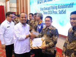 Terima Penghargaan Gubernur Sulsel, Disdukcapil Gowa Aktif Catat Akta Kematian Warga