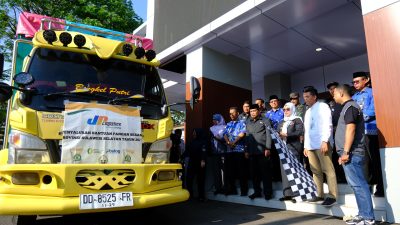 Lepas Bantuan Pangan Beras, Bupati Gowa Minta Penyaluran Dikawal dan Tepat Sasara, Apresiasi Program Pemerintah Pusat