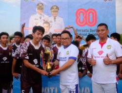 Pattalassang FC Juara Bupati Cup l, Singkirkan Somba Opu FC di Laga Final