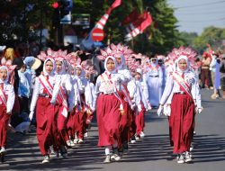 Gerak Jalan Pelajar di Gowa Bantu Tingkatkan Kedisiplinan dan Bentuk Karakter Siswa