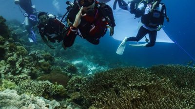 Pertamina Patra Niaga Sulawesi Rayakan HUT RI ke-80 dengan Pembentangan Bendera Merah Putih Terbesar di Bawah Laut