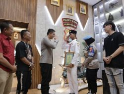 Nadhif Infanteri Ibha, Putra Daerah yang Menjadi Paskibraka Nasional 2025 Peroleh Penghargaan dari Kapolres Gowa