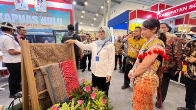 Bupati Gowa Promosikan Ikon Sejarah Hingga Produk UMKM Daerah di APKASI Expo 2025