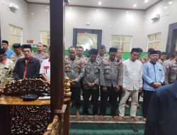 Polres Gowa Gelar Shalat Ghaib dan Doa Bersama untuk Korban Kerusuhan Unjuk Rasa di Jakarta dan Wilayah Lain di Indonesia