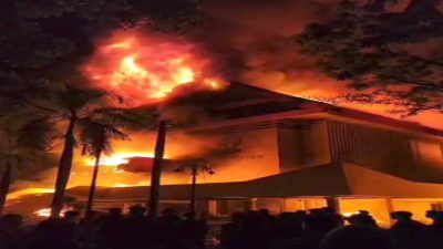 Tiga ASN Tewas Terjebak Kobaran Api Saat Gedung DPRD Makassar dan Sulsel Terbakar