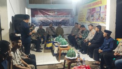 Patroli Kampung Perdana di Julukanaya, PJU Polres Gowa Turun Langsung Dengarkan Aspirasi Warga