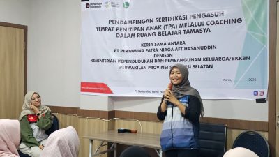 Pertamina Patra Niaga Sulawesi Dukung Penguatan Kompetensi Pengasuh Anak melalui Program TAMASYA